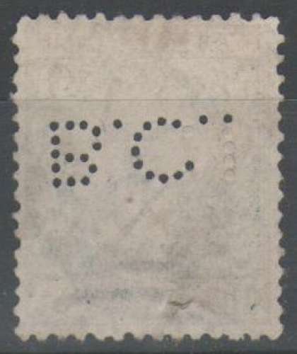 Italie 1901 - Floréale 1 L. - perforé BCI