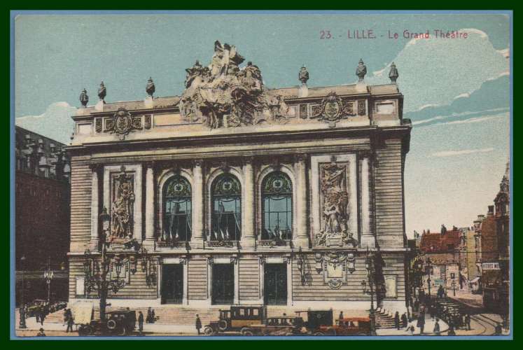 CPA LILLE Grand Théâtre non écrite TTB 