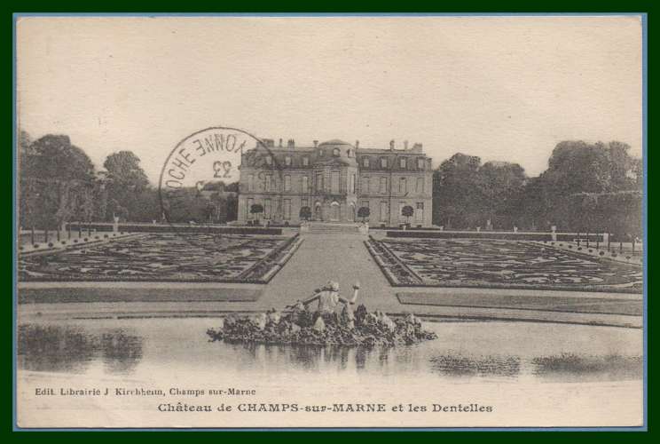 CPA  château de Champs sur Marne et les Dentelles voy 1933 TB