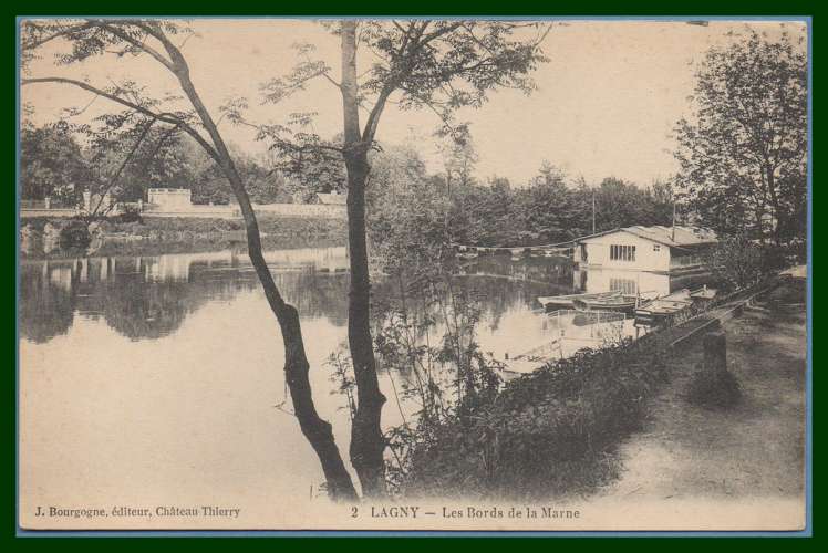 CPA Lagny bords de la Marne non écrite TB