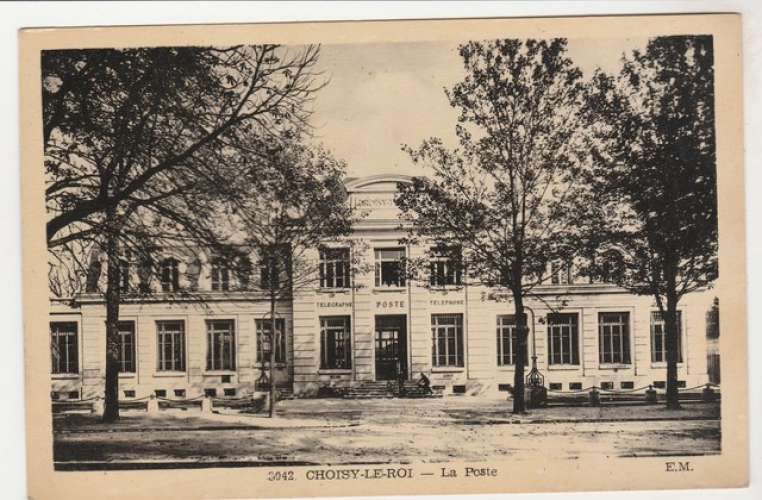 cpsm 94 Choisy-le-Roi La Poste 