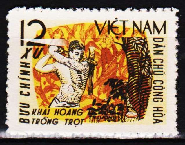  Viêt Nam du Nord 307 Défrichement des terres vierges