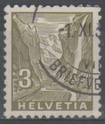 Suisse 1934 - Vues 3 c.