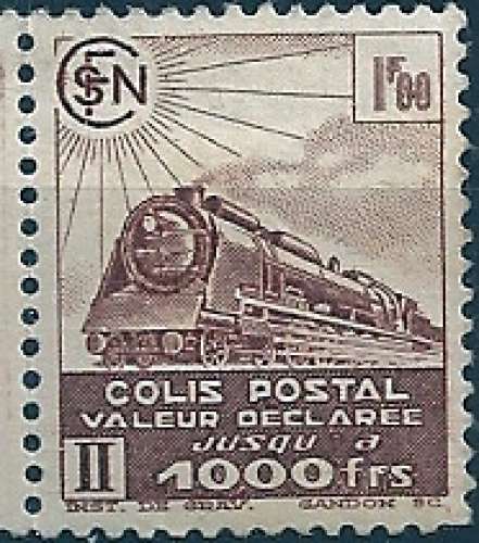 France - Colis Postaux - 1941 - Y&T 177** - MNH   