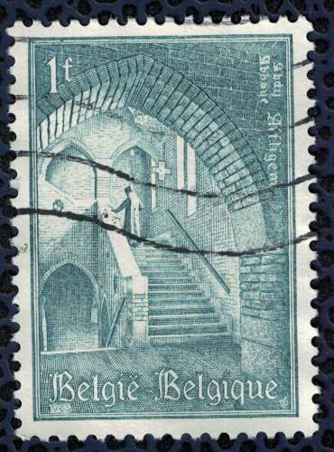 Belgique 1965 Oblitéré Used Abbaye Affligem