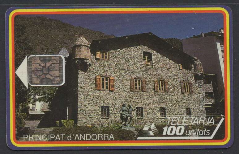 Telecarte 100U Andorre 