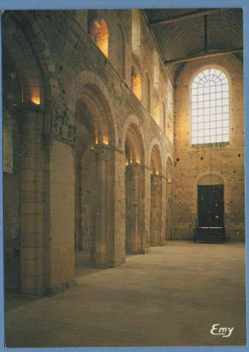 CPSM Bernay ancienne église abbatiale non écrite 