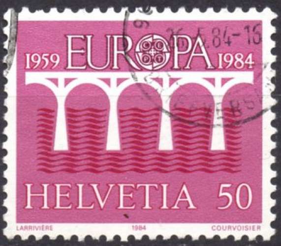 8313N - Y&T n° 1199 - oblitéré - Europa - 1984 - Suisse