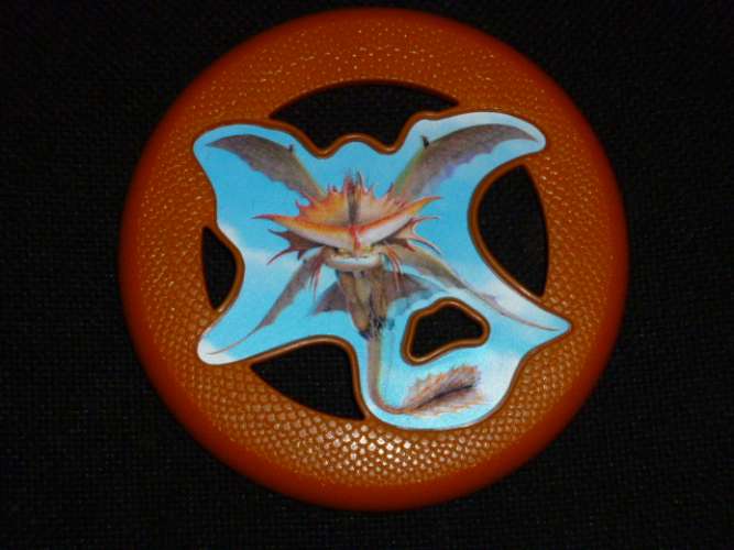 Frisbee Dragons 2 orange / Mc Donalds DWA / 2014