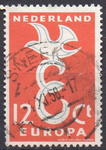 8998N - Y&T n° 691 - oblitéré - Europa - 1963 - Pays Bas