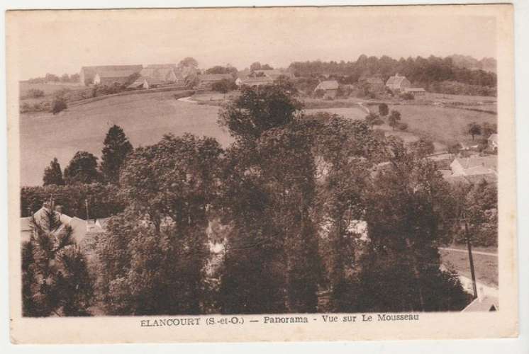 cpsm 78 Elancourt Panorama Vue sur le Mousseau