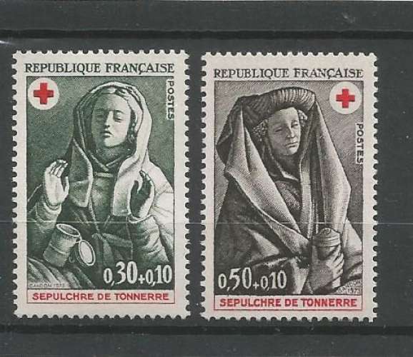 France - 1973 - Croix Rouge - Tp n° 1779 / 80 -  Neuf **