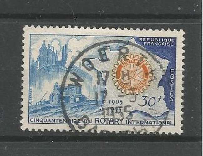 France - 1954 - Rotary International - Tp n° 1009 - Oblitéré