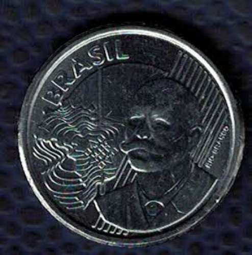 Brésil 2015 monnaie coin moeda moneda 50 centavos