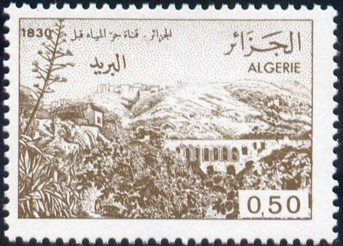 Algérie - Y&T 0824 - Aqueduc près d'Alger