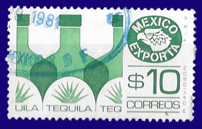 Mexique - Y&T 861A (o) - export boissons - année 1978