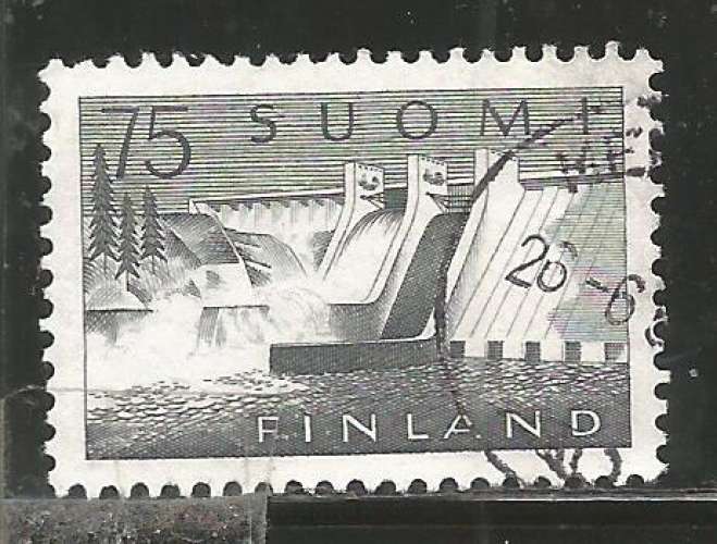 Finlande 1959 - YT n° 485 - Barrage