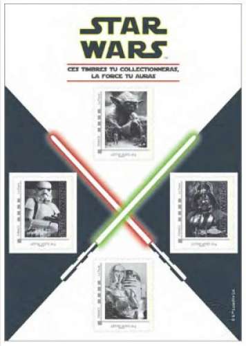 FRANCE 2015 : **/mnh # Collector STAR WARS