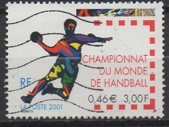 France 2001 - Y & T : 3367 - hand-ball Nantes 