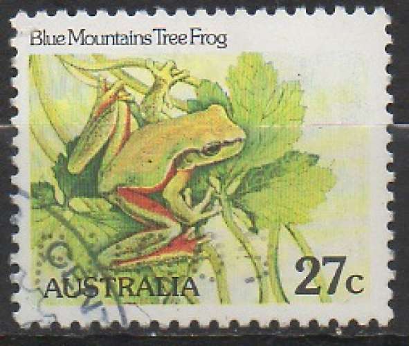 Australie 1982 - Y & T : 0768 - grenouille verte