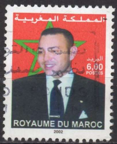 A573 - Y&T n° 1286 - oblitéré - Mohamed VI - 2002 - Maroc