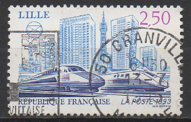 FRANCE 1993 - Y & T : 2811 - CONGRÈS PHILATÉLIQUE LILLE 