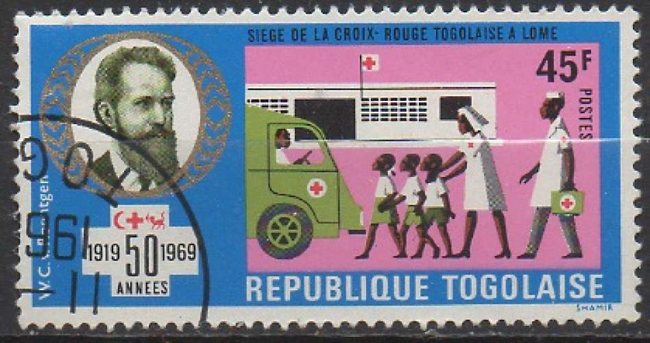 Togo  1969 - Y & T : 0624 - Croix-Rouge