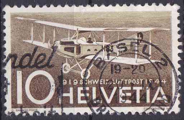 Suisse 1944 oblitéré Poste aérienne N° 36