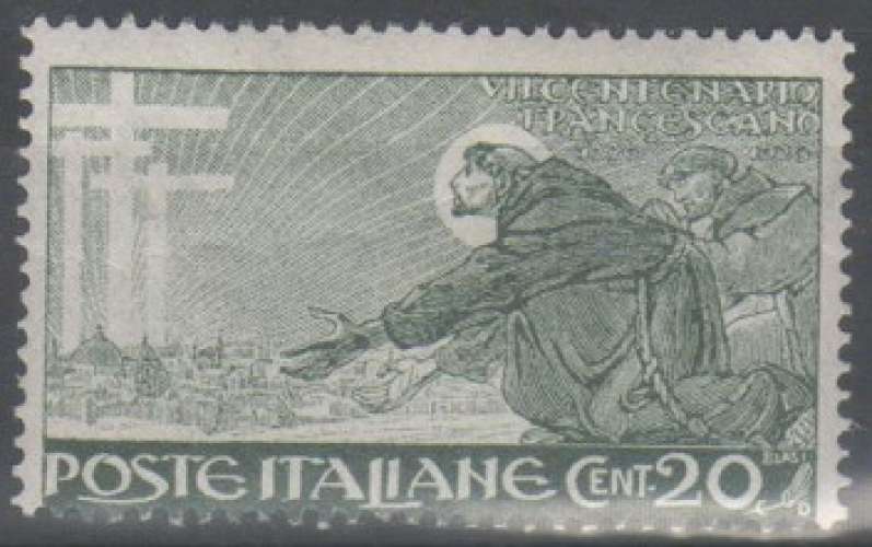 Italie 1926 - St. François 20 c.