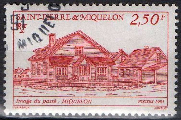 St Pierre & Miquelon - Vue ancienne de Miquelon