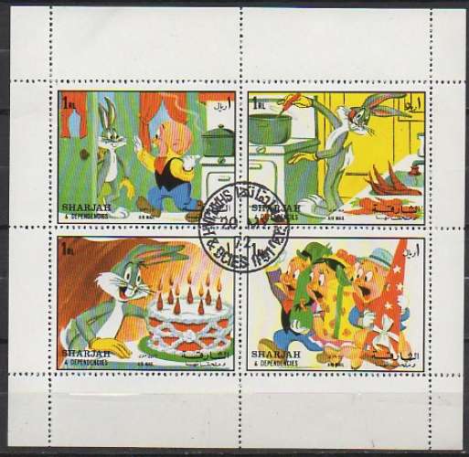 Sharjah 1972 - Bloc : bug bunny