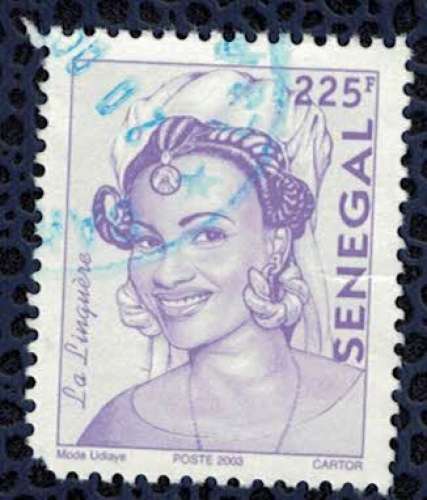 Sénégal Oblitéré rond Used Stamp Elégance Sénégalaise Femme La Linguère 225 F.