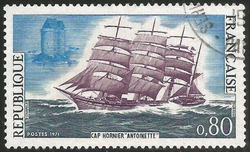 France - Y&T 1674 - Quatre-mâts - Cap-hornier 