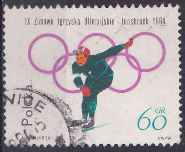 POLOGNE 1964 OBLITERE N° 1325