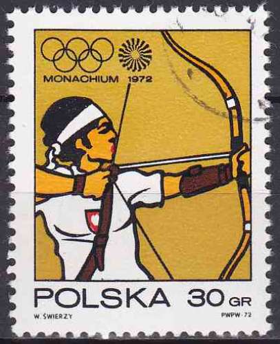 POLOGNE 1972 OBLITERE N° 1996