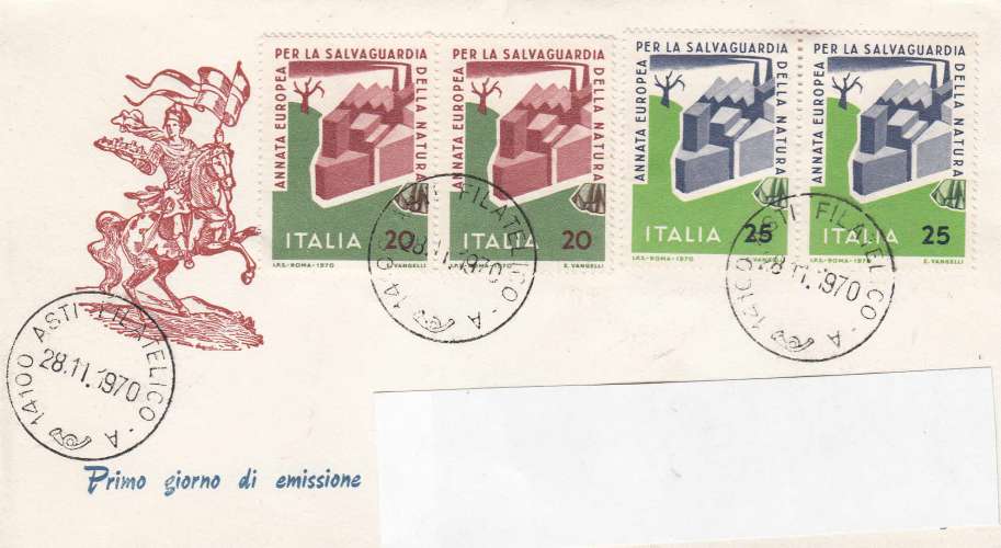 Italie 1970  PJ  Y&T 1063/64 