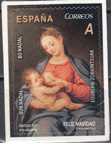  España 2013 Noël Mère avec enfant Neuf **