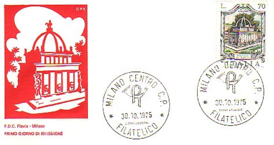 Italie 1975  FDC  Y&T  1237/39  (3FDC)