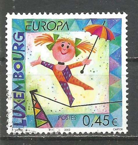 Luxembourg 2002 - YT n° 1524 - Europa - Le cirque