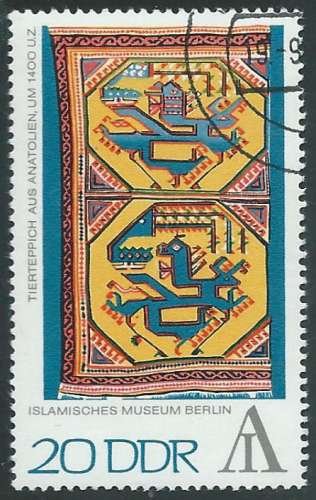 Allemagne - RDA - Y&T 1473 (o) - Tapis -