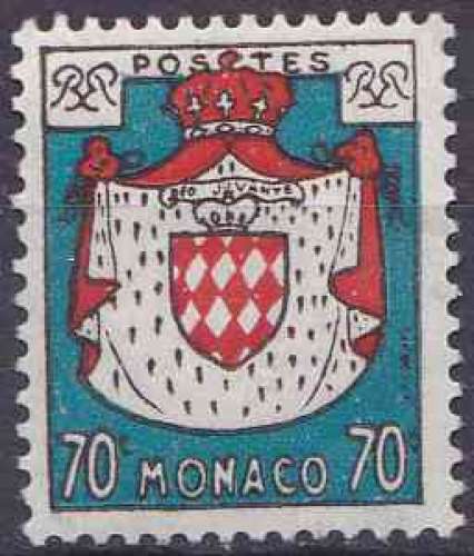 MONACO 1954 NEUF** MNH N° 406 Armoiries