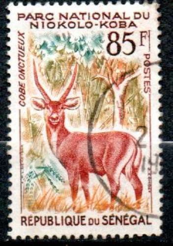 Sénégal Yvert N°203 Oblitéré 1960 Animal Cobe onctueux