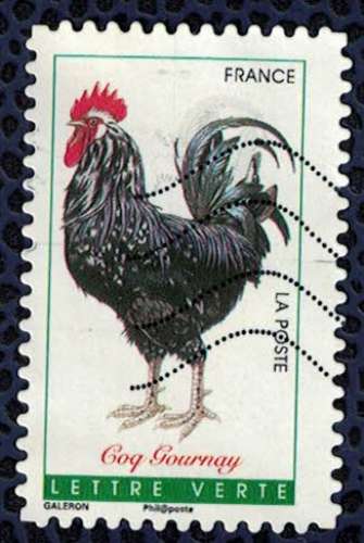 France 2016 Oblitéré Used Coq Gournay Y&T 1247