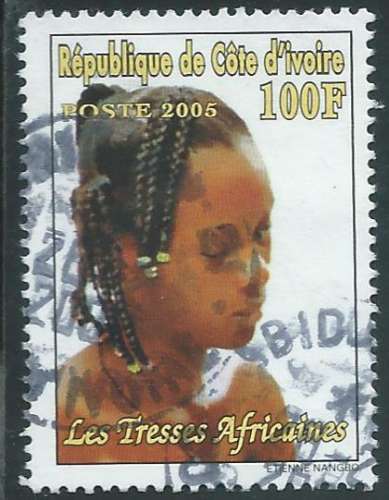 Côte D'Ivoire - Y&T 1133 (o) - Coiffures traditionnelles -