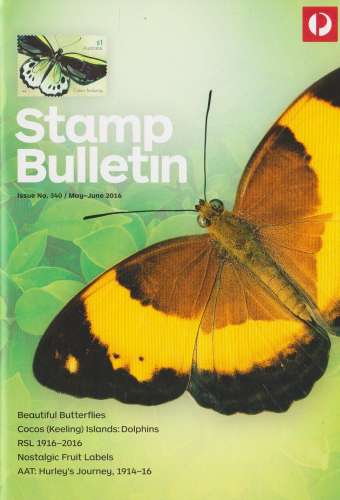 Australie 2016 Stamp Bulletin n° 340 de mai-juin