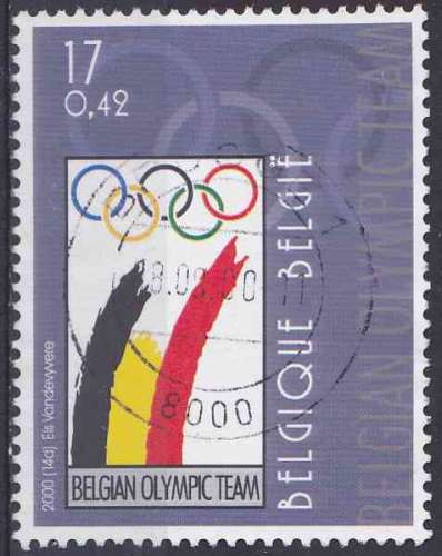 BELGIQUE 2000 OBLITERE N° 2906