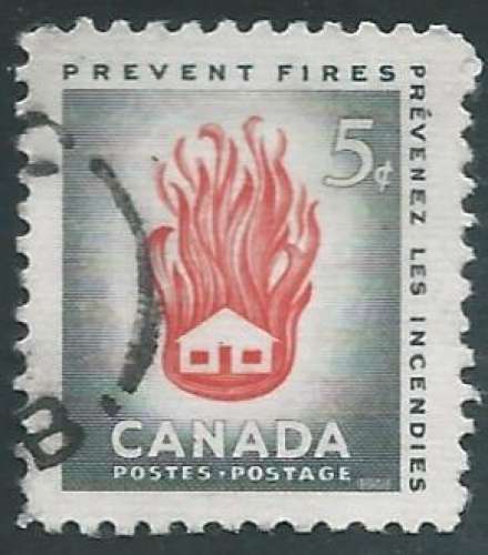 Canada - Y&T 0291 (o) - Prévention contre les incendies -