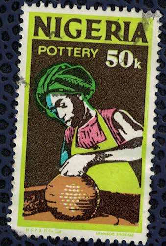 Nigeria 1977 Oblitéré Used Potter Pottery Métiers Potier Poterie