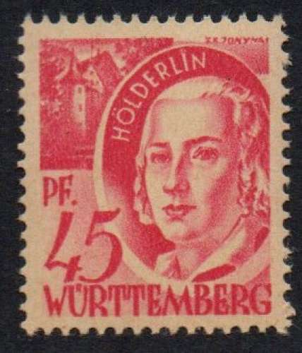 Würtemberg N° 9 ** Allemagne Zone Française