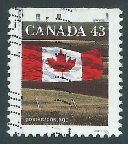 Canada - Y&T 1298a (o) - Drapeau -